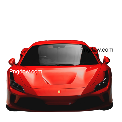 High quality PNG image of a Ferrari 488 GT3 racing car, ideal for graphic projects