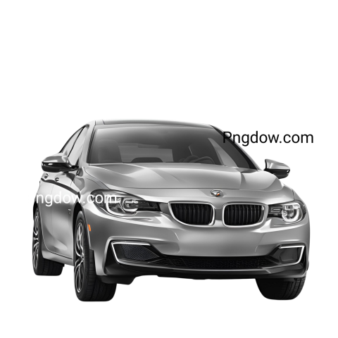 Silver BMW 4 Series sedan, luxury car png