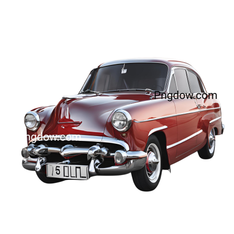 A red car on a Png background