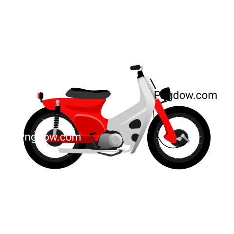 Motorcycle vector illustration on Bike PNG background for free