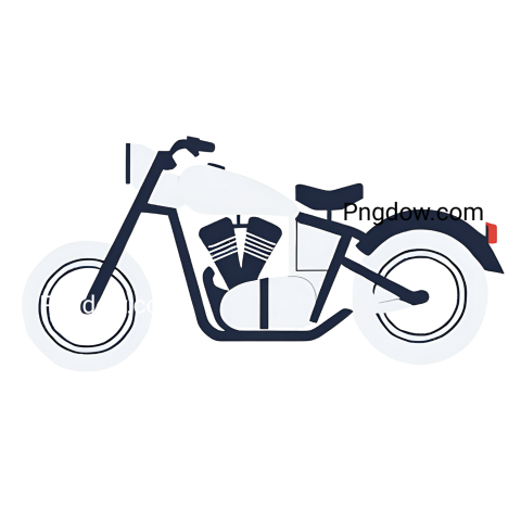 Motorcycle icon vector in Bike PNG format free