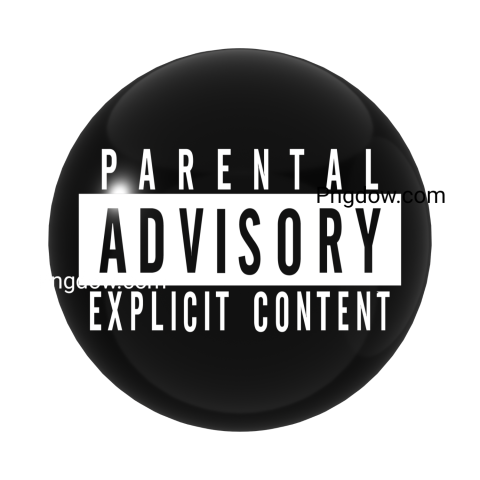 parental advisory png for free