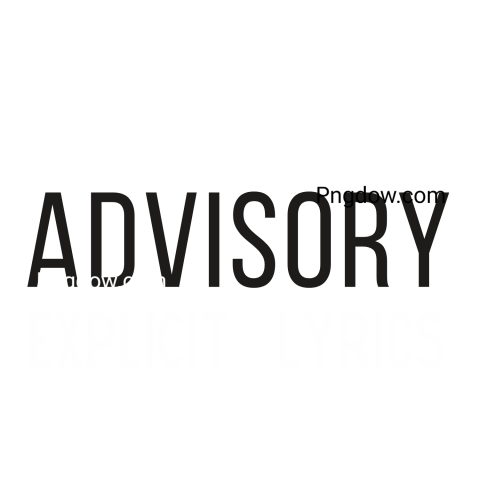parental advisory transparent background images