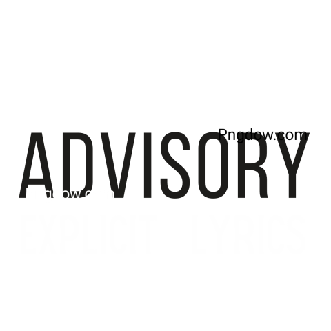 Parental advisory png - Pngdow - Millions of Transparent PNG Images For ...