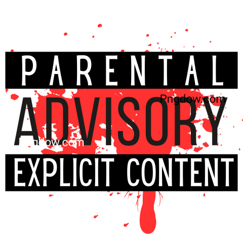 parental advisory png, parental advisory transparent