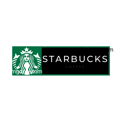Starbucks logo on green background png