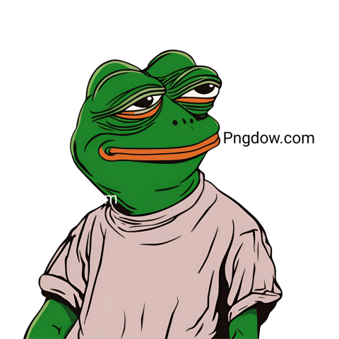 cartoon frog in a t shirt holding a cup Pepe the Frog transparent Png