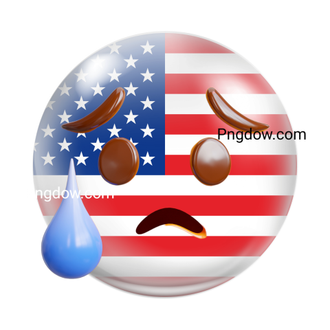 Screenshot of USA flag emoji