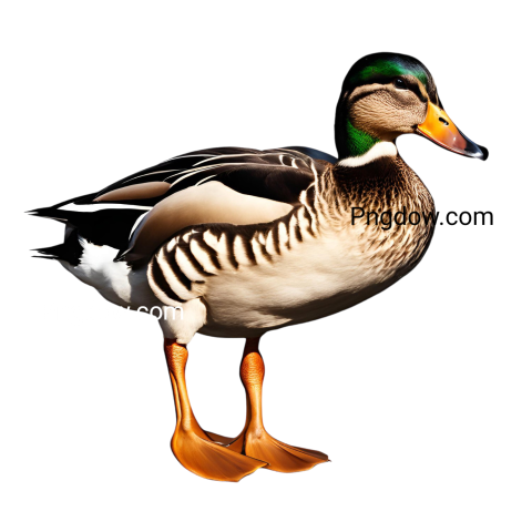 A duck standing on a transparent background images