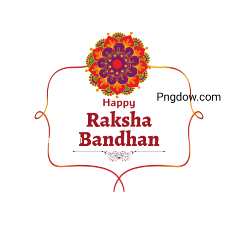 A joyful vector illustration celebrating Raksha Bandhan, featuring colorful designs and traditional symbols of sibling love