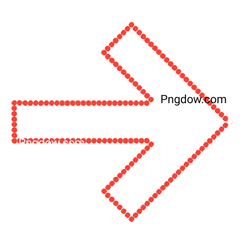 red arrow graphic indicating the direction to the right, designed in a PNG format for clear visibility