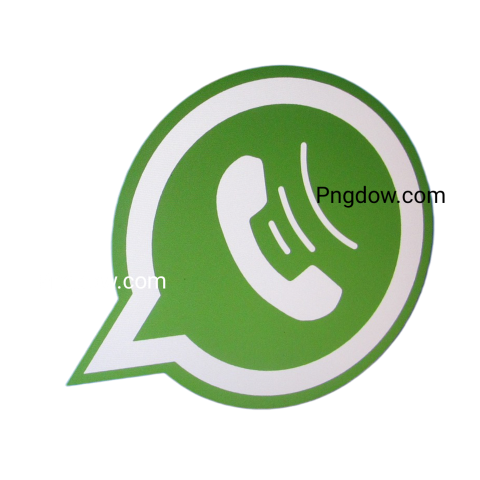 WhatsApp logo featuring a phone icon, symbolizing communication and connectivity in a digital format