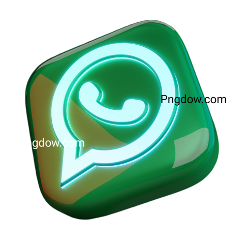 WhatsApp 3d, logo icon PNG