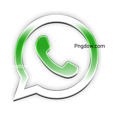 3d WhatsApp logo icon PNG