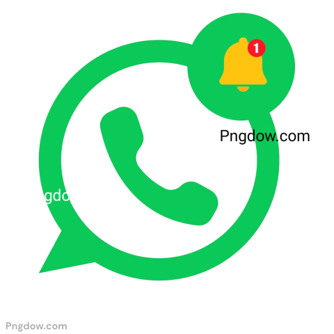 WhatsApp notification logo PNG