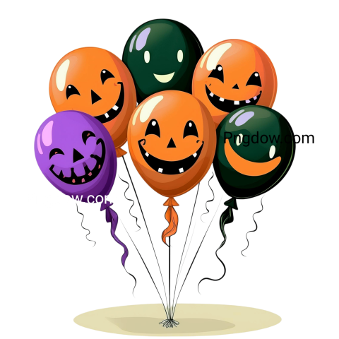 Floating Halloween Balloons for free