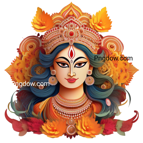 durga puja png for free