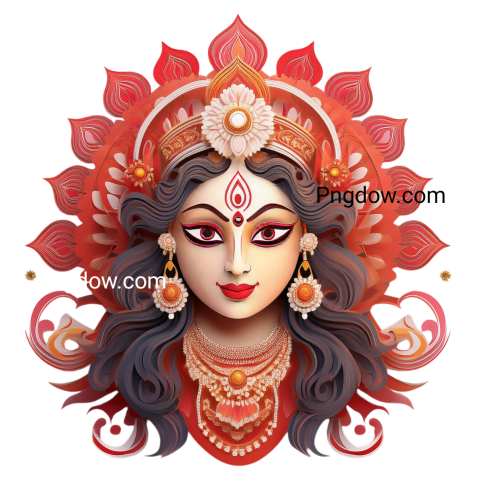 durga puja png transparent