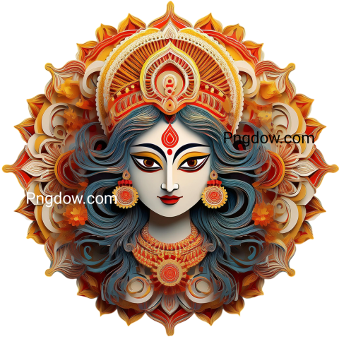 vector durga puja png