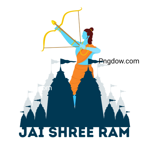 jai shree ram graphic, jai shree ram logo,