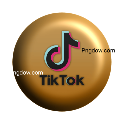 tiktok coin, tiktok logo, tiktok, tik tok, company, 3d icon, png