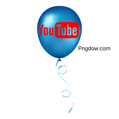 youtube logo balloon png