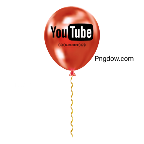 youtube balloon logo png