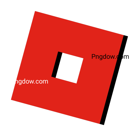 red roblox logo