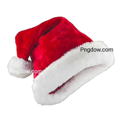 Red santa hat png