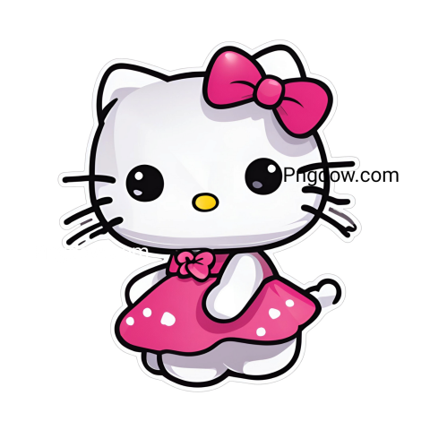 hello kitty, stickers