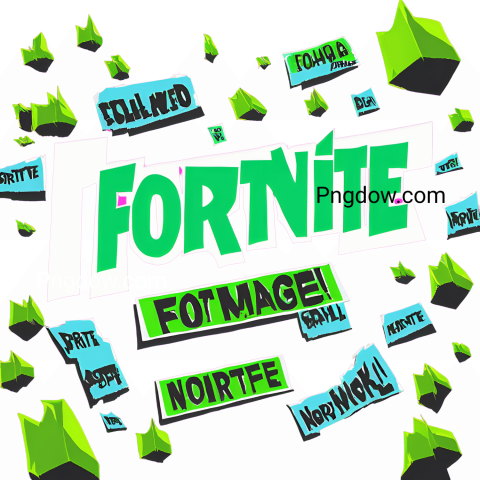 Image of Fortnite logo for Mac, showcasing vibrant graphics and iconic design elements associated with the game