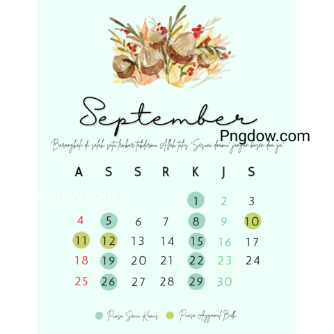 September calendar 2025