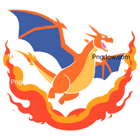 vibrant collection of fire type Pokémon in a dynamic design, showcasing their fiery attributes in SVG and PNG free formats