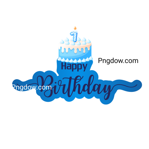 1st birthday cake png