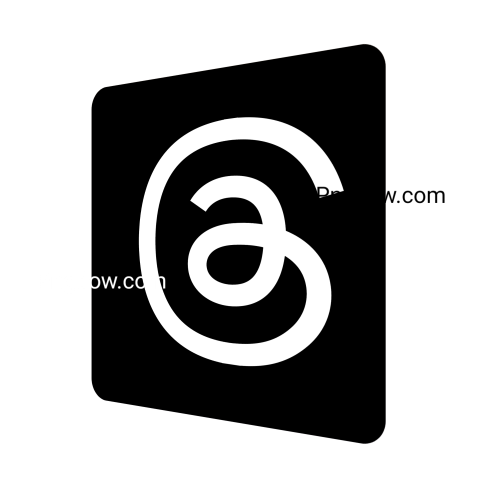 logo threads png, 3D logo