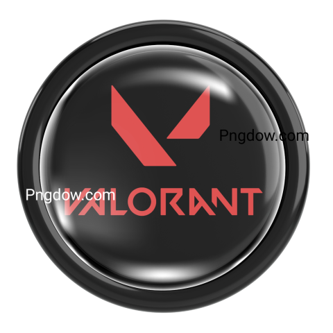 3D valorant logo png