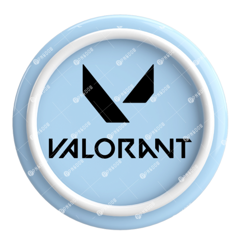 3D valorant logo png, valorant logo