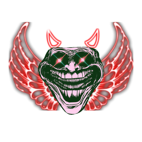 Troll Face Wings PNG clipart