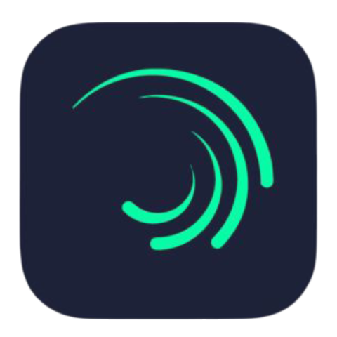 alight motion logo png transparent
