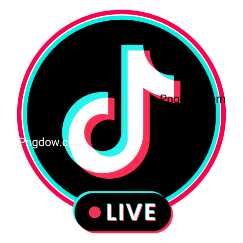 TikTok logo featuring the words TikTok Live in a vibrant design, showcasing the platform's live streaming feature