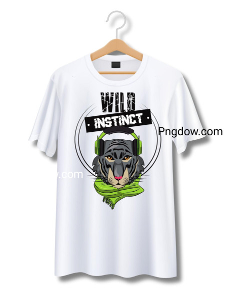 Hipster Wild Animal Print for T Shirt
