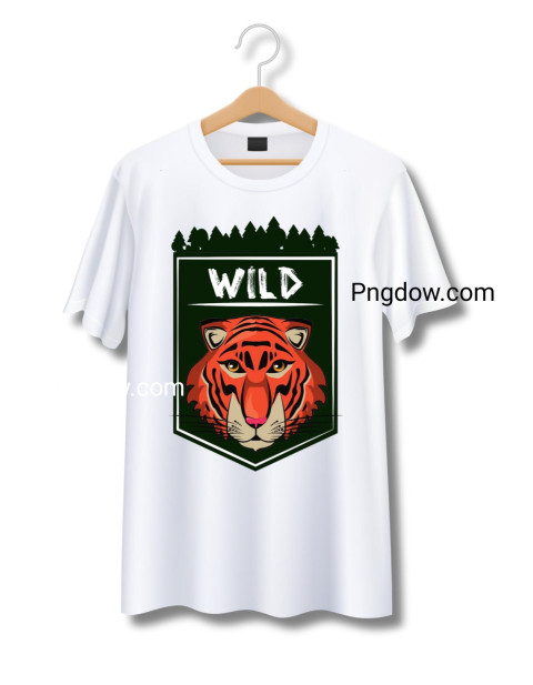 Wild Animal Print for T Shirt Digital T shirt