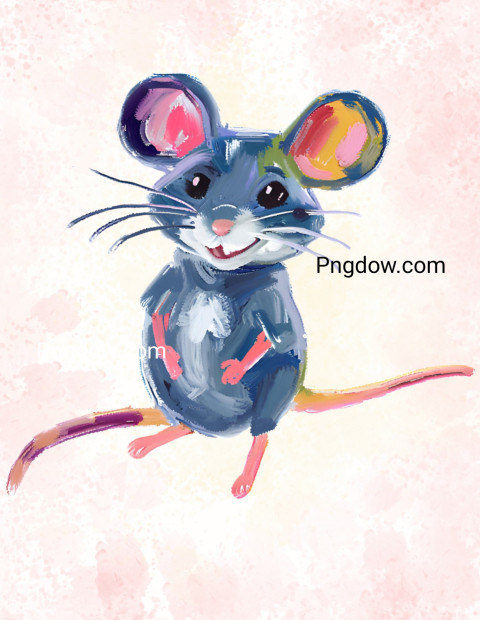 mouse art painting