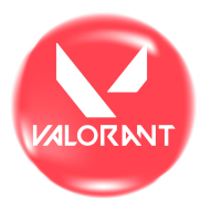 3D valorant logo png free