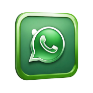 3D WhatsApp Logo PNG Transparent   Download Now!