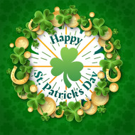 Celebrate St  Patrick's Day with Vibrant Vector Image