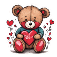 Download Free Transparent Valentine's Day, Teddy Bear PNG Images