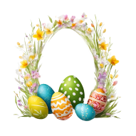 Easter Sunday Modern Design With Creative Concept Vector PNG Image