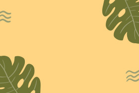 Green and Yellow Simple LinkTree Background