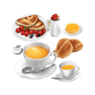 High Quality Breakfast PNG Image with Transparent Background   Download Now! (1)
